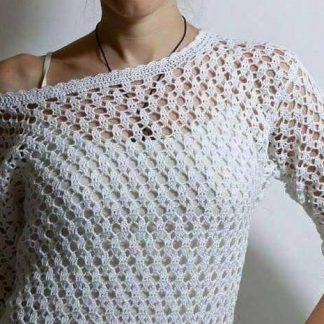 A photo of 8th blouse, crochet