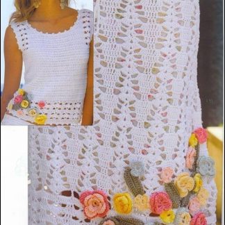 A photo of 11th skirt, crochet