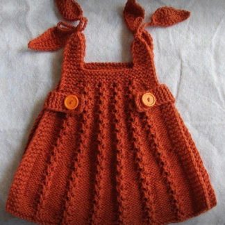 Kids Wear. A photo of 18th dress, knitted