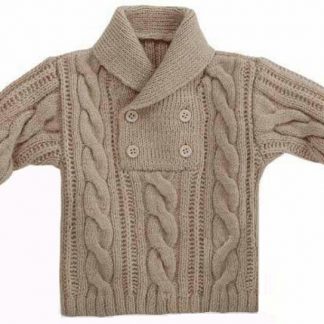 Kids Wear. 20th photo - sweater for a boy, knitted