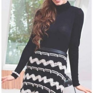 A photo of 16th skirt, crochet