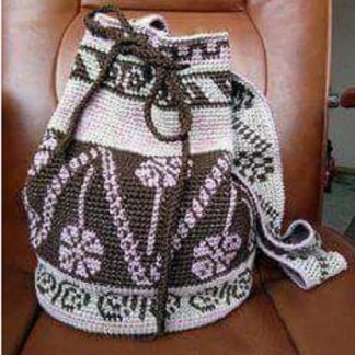 A photo of 29th bag, crochet