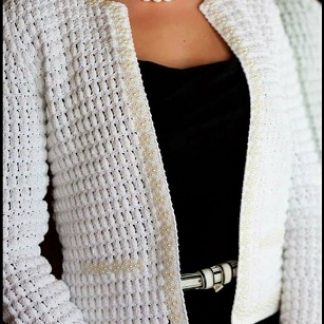 A photo of 29th cardigan, crochet or knit model