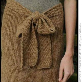 A photo of 32nd skirt, knitted