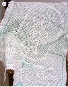 A photo of the 1st miscelaneous idea - Angel's image to crochet
