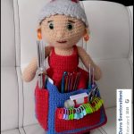 A photo of the misc.41, useful toy-doll, crochet