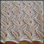 A photo of 27th pattern, knitted