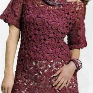 A photo of 36th blouse, crochet