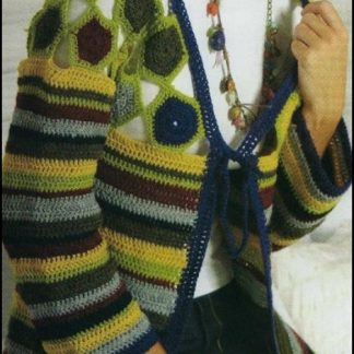 A photo of 37th cardigan, crochet