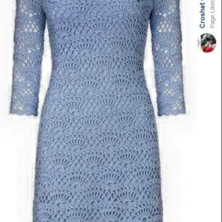 A photo of 37th dress, crochet