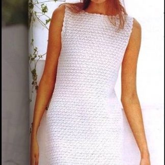 A photo of 38th dress, crochet