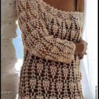 A photo of 42nd dress, crochet
