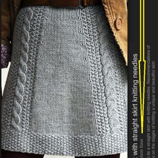 A photo of 45th skirt, knitted