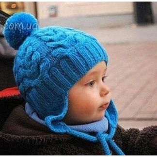 A 49th photo of Kids Wear, a knitted hat for a baby boy