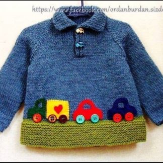A 53rd photo of Kids Wear, a knitted sweater for a boy