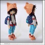 A photo of a misc 50th, toy doll, crochet