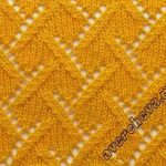 A photo of 48th pattern, knitted
