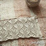 A photo of 55th pattern, knitted