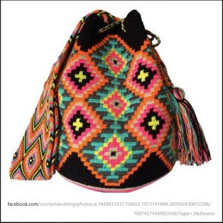 A photo of 47th bag, crochet