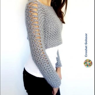 A photo of 48th blouse, crochet