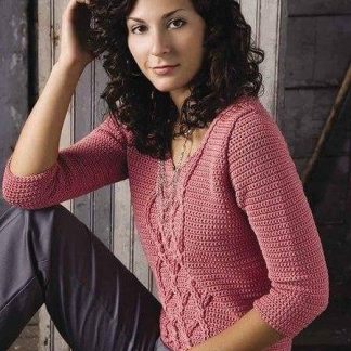 A photo of 52nd blouse, crochet