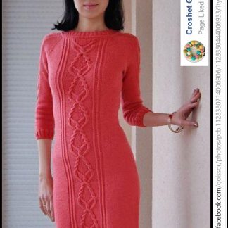 A photo of 46th dress, knitted