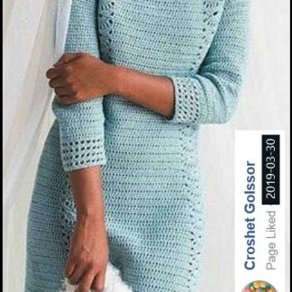A photo of 51st dress, crochet