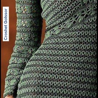 A photo of 52nd dress, crochet