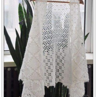 A photo of the 47th shawl, crochet