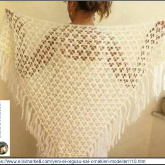 A photo of the 49th shawl, crochet