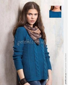 A photo of 42nd sweater, knitted