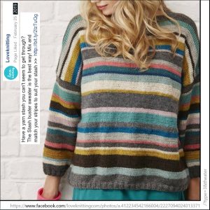 A photo of 47th sweater, knitted