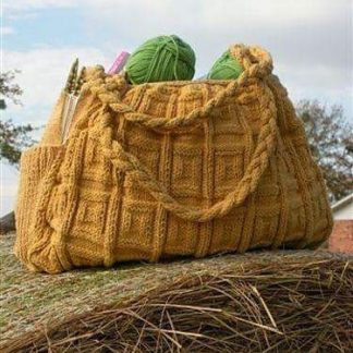 A photo of 56th bag, knitted
