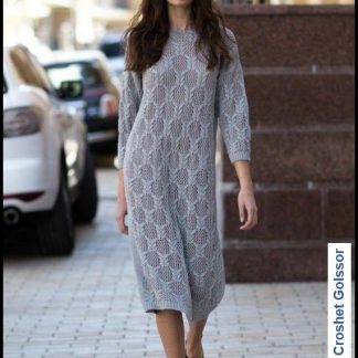 A photo of 56th dress, knitted
