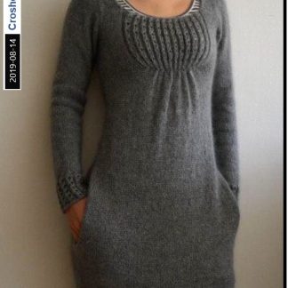 A photo of 59th dress, knitted