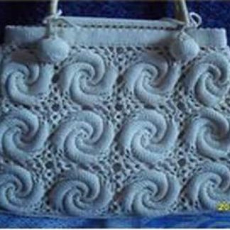 A photo of 63rd bag, crochet