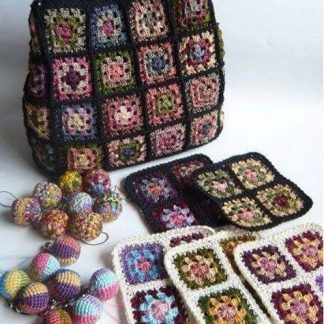A photo of 65th bag, crochet