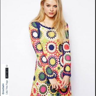 A photo of 62nd dress, crochet