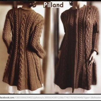 A photo of 74th cardigan, knitted