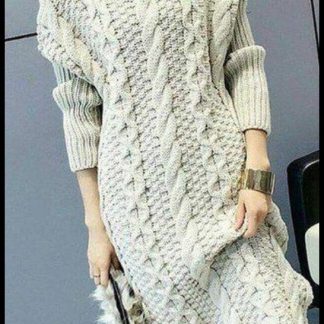 A photo of 71st dress, knitted