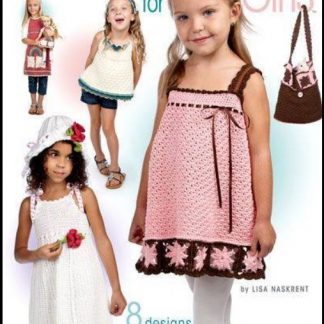 An 82nd photo of Kids Wear, girl's pinafore dress, crochet