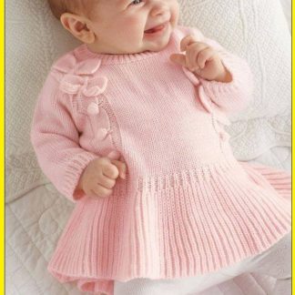 An 84th photo of Kids Wear, girl's dress, knitted