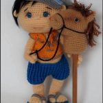 A photo of a misc 82nd, toy doll, crochet