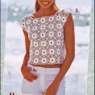 A photo of 12th blouse, crochet