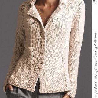 A photo of 76th cardigan, knitted