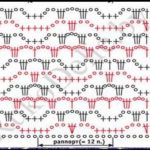 A photo of 82nd pattern, chart, crochet