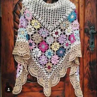 A photo of the 82nd shawl, crochet