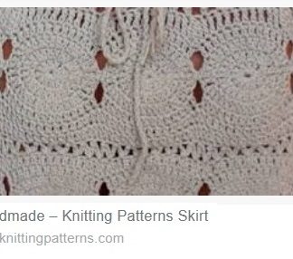A photo of the 81st skirt, crochet