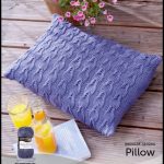 A photo of a misc 86th, cushion, knitted