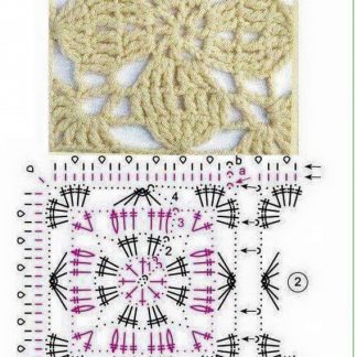 A photo of the 90th shawl - pattern, crochet